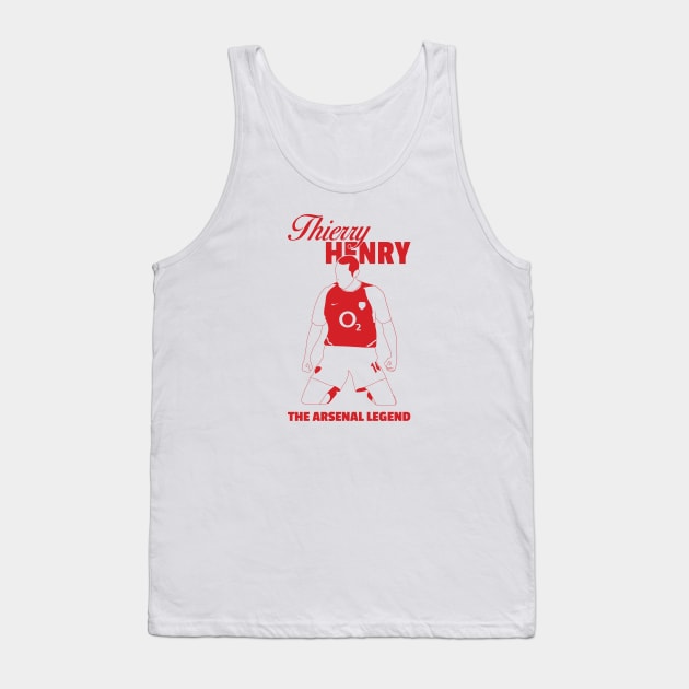 The Arsenal Legend Tank Top by kindacoolbutnotreally